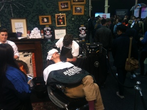 frank zappa getting a shave at websummit?